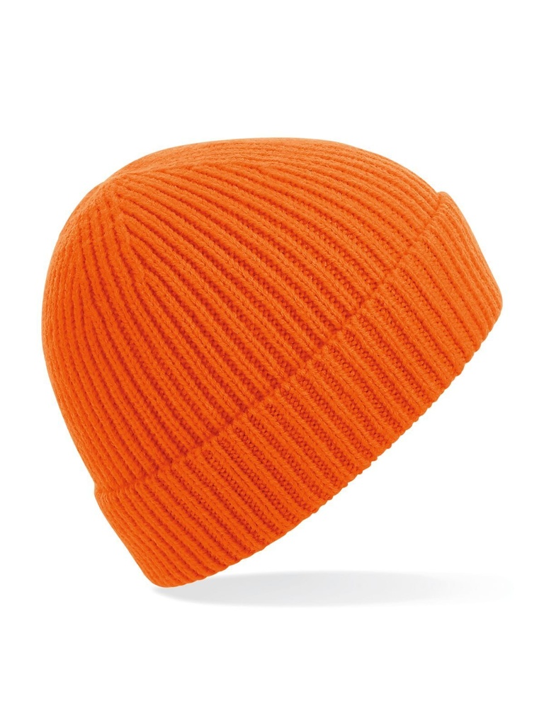 BEECHFIELD - Engineered Knit Ribbed Beanie (B380)