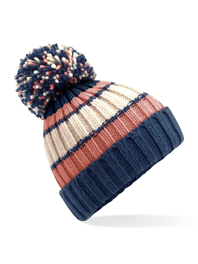 BEECHFIELD - Hygge Striped Beanie (B392)