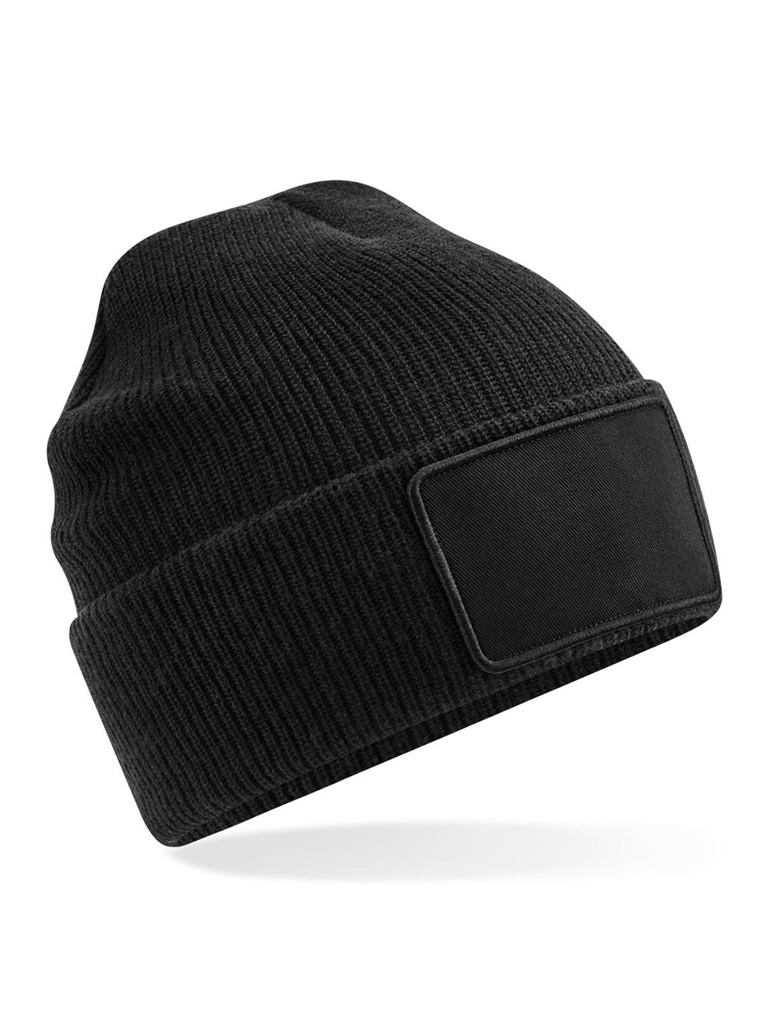 BEECHFIELD - Removable Patch Thinsulate Beanie (B540)