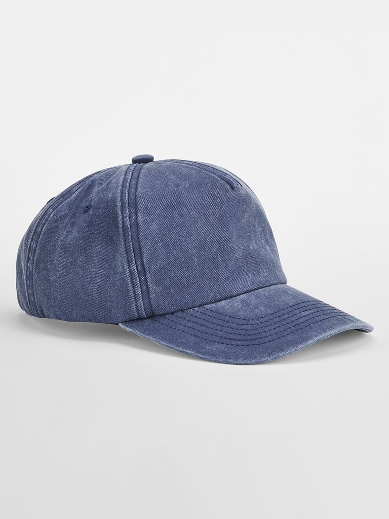 BEECHFIELD - Relaxed 5 Panel Vintage Cap (B657)