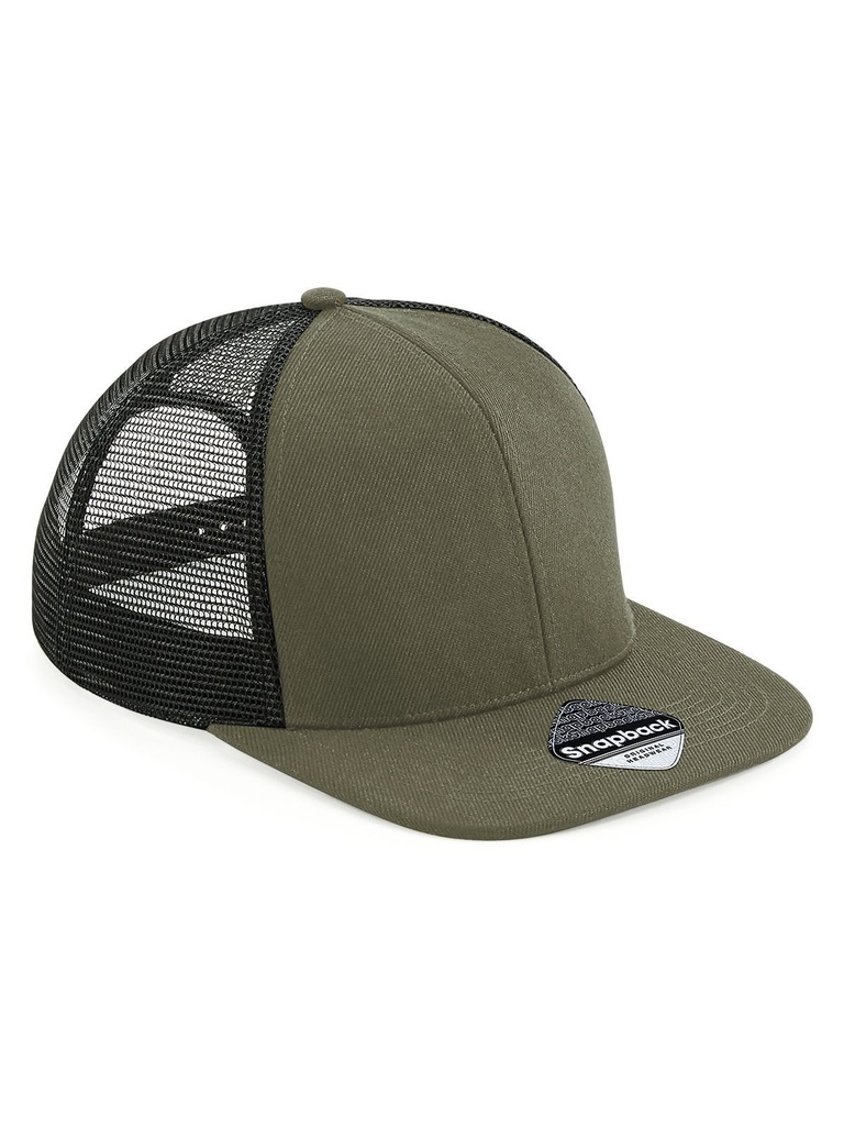 BEECHFIELD - Original Flat Peak 6 Pan. Trucker (B664)