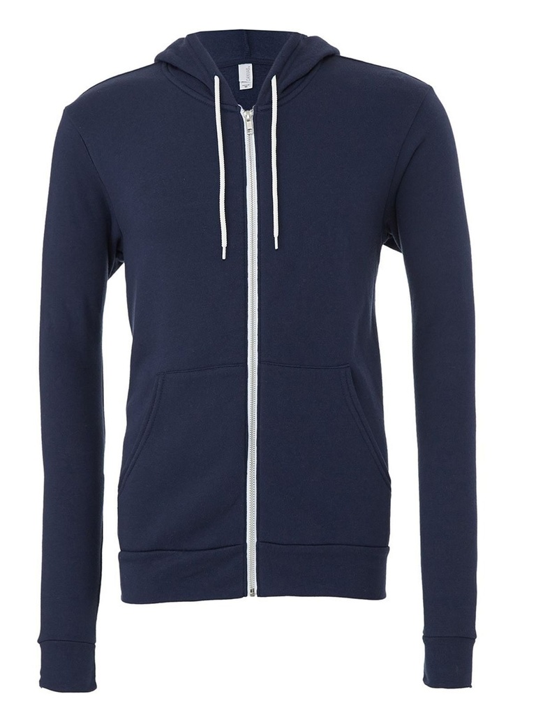 BELLA+CANVAS - Unisex Sponge Fleece Full-Zip Hoodie (BE3739)