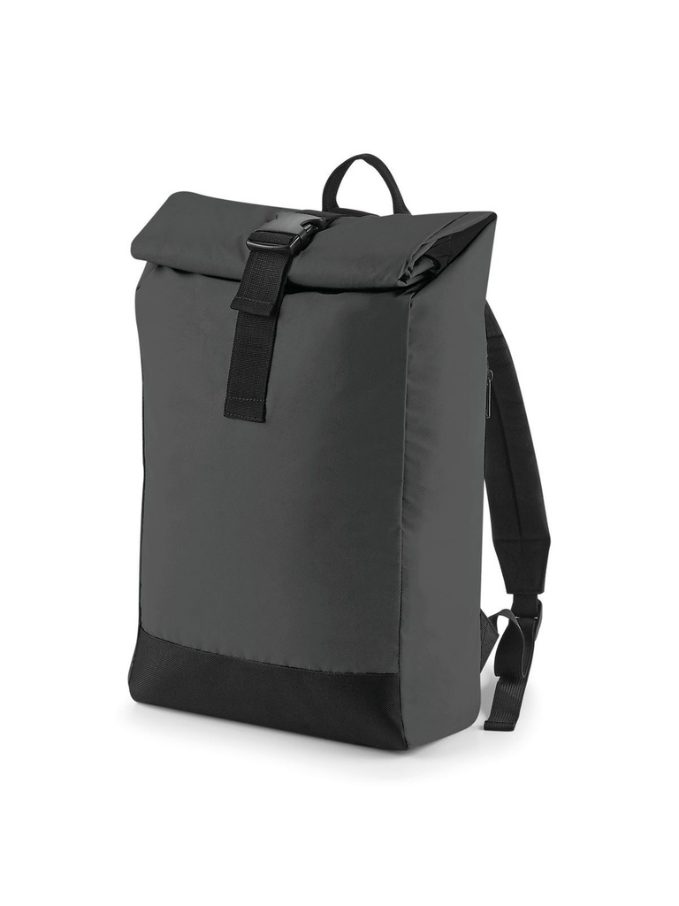 BAG BASE - Reflective Roll-Top Backpack (BG138)