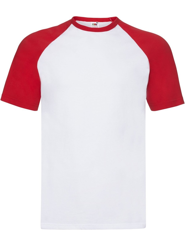 FRUIT OF THE LOOM - Valueweight Short Sleeve Baseball T (FR610260)