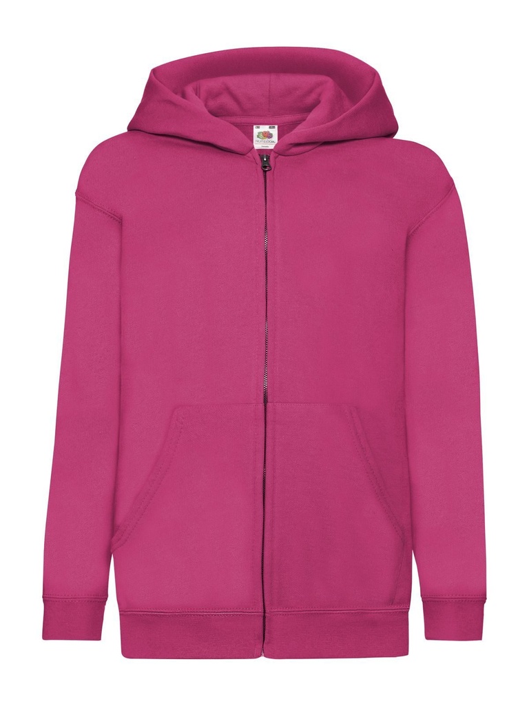 FRUIT OF THE LOOM - Kids Classic Hooded Sweat Jacket (FR620450)