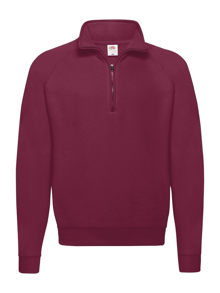 FRUIT OF THE LOOM - Classic Zip Neck Sweat (FR621140)