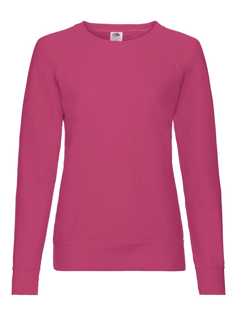 FRUIT OF THE LOOM - Ladies Lightweight Raglan Sweat (FR621460)