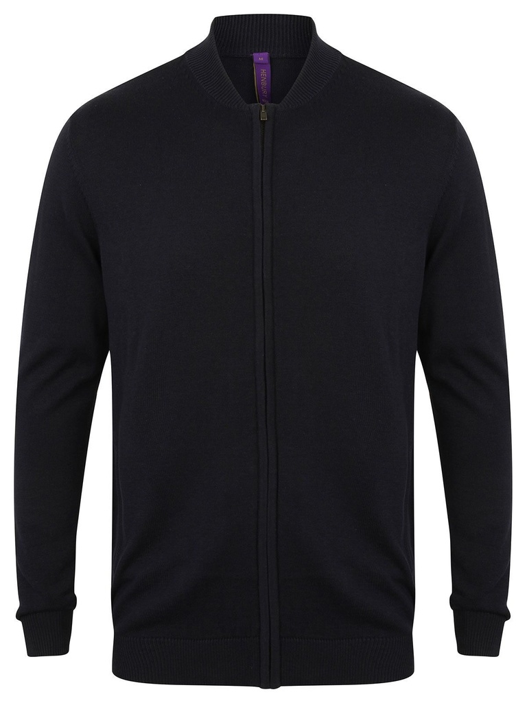 HENBURY - Unisex Zip Through Cardigan (HEH718)