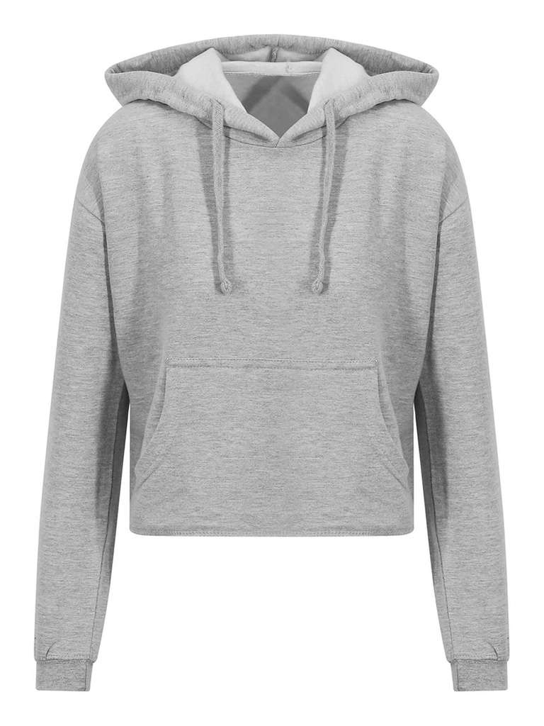 AWDIS JUST HOODS - Girlie Cropped Hoodie (JH016)