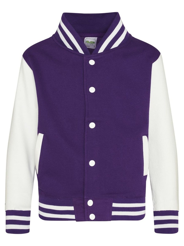 AWDIS JUST HOODS - Kids Varsity Jacket (JH043J)