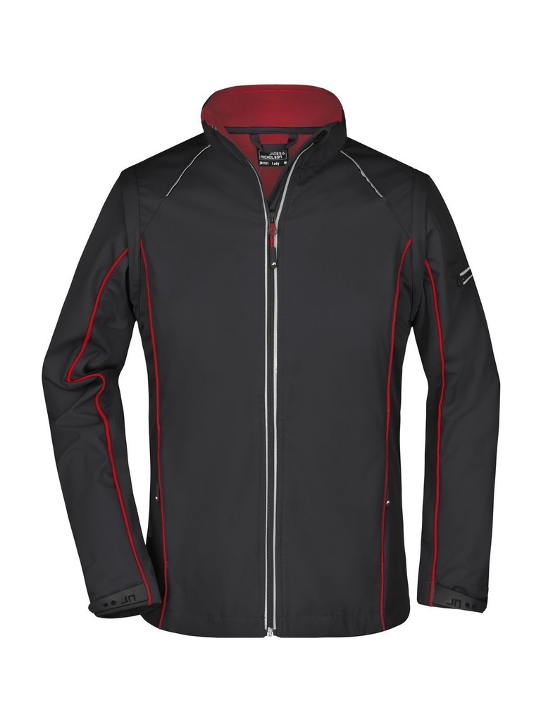 JAMES & NICHOLSON - Ladies' Zip-Off Softshell Jacket (JN1121)