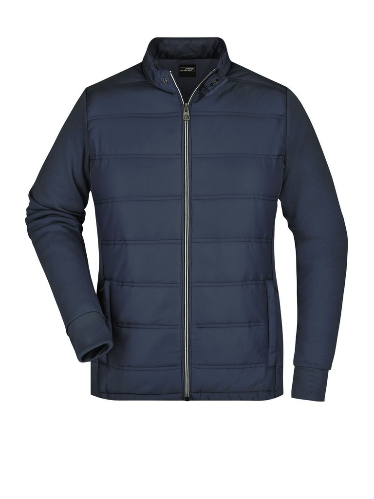 JAMES & NICHOLSON - Ladies' Hybrid Sweat Jacket (JN1123)