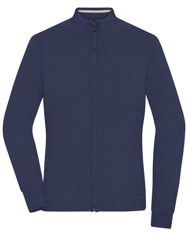 JAMES & NICHOLSON - Ladies' Zip-Cardigan (JN1325)