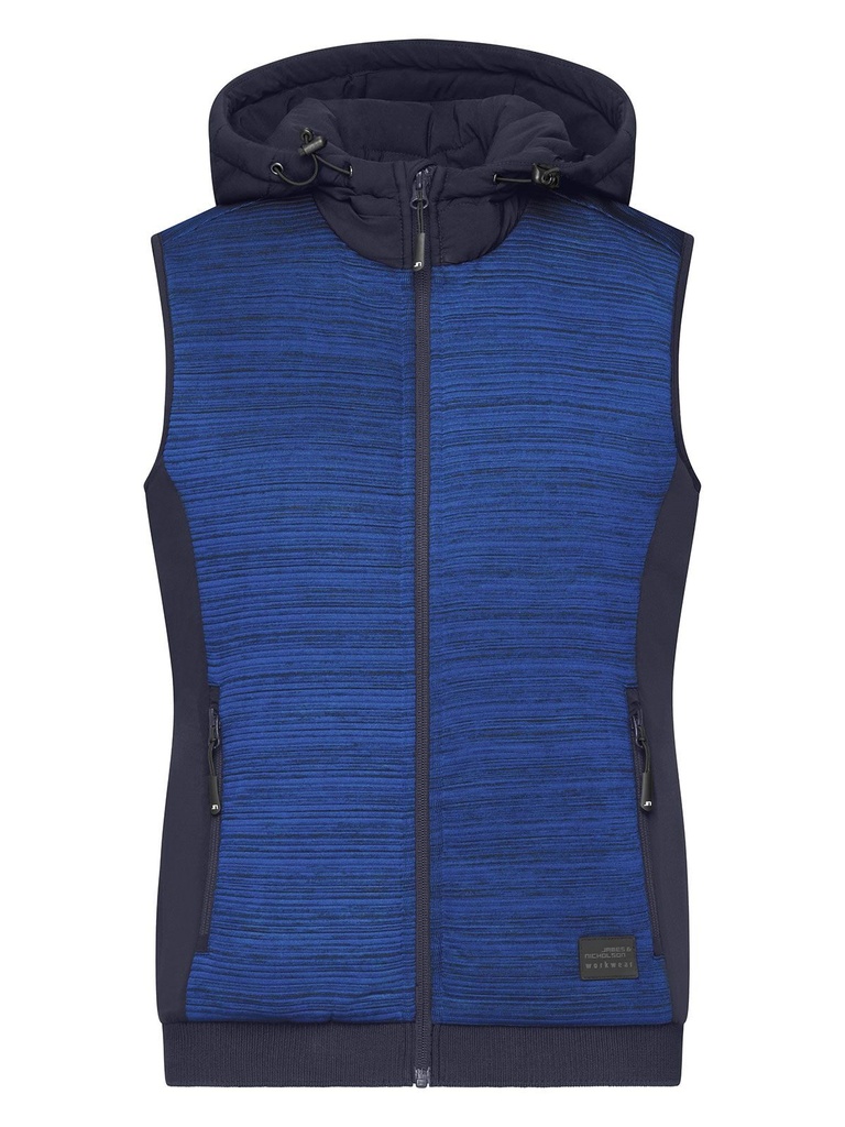 JAMES & NICHOLSON - Ladies  Padded Hybrid Vest (JN1847)