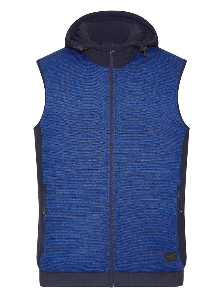 JAMES & NICHOLSON - Men s Padded Hybrid Vest (JN1848)