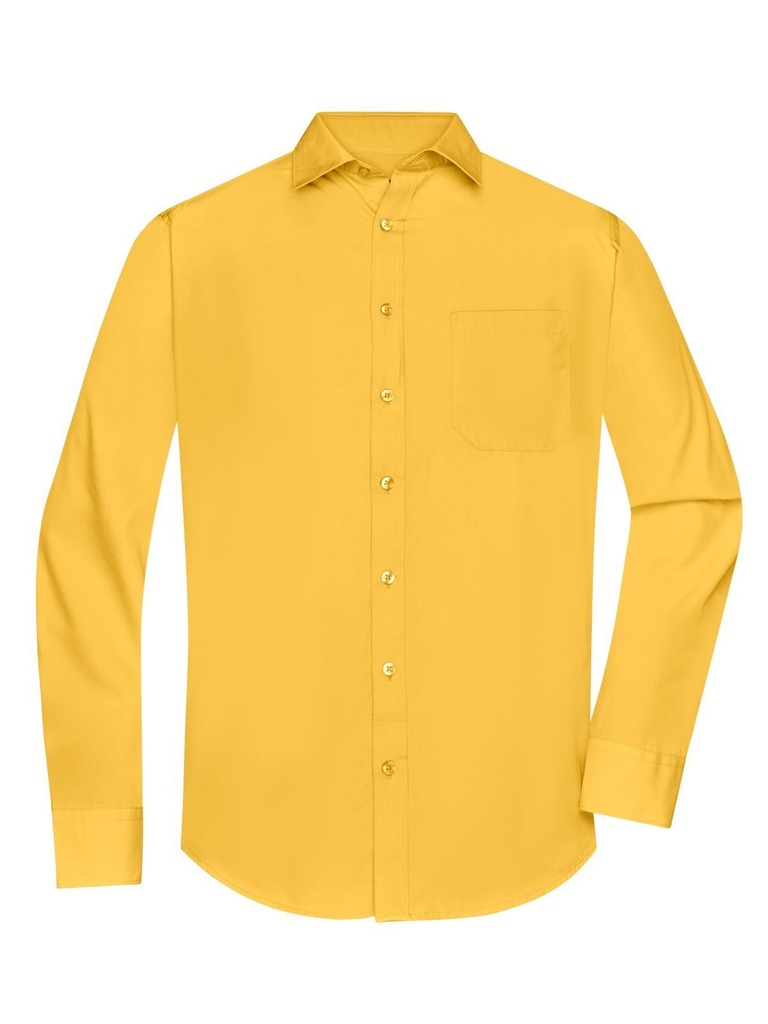 JAMES & NICHOLSON - Men's Shirt Longsleeve Poplin (JN678)