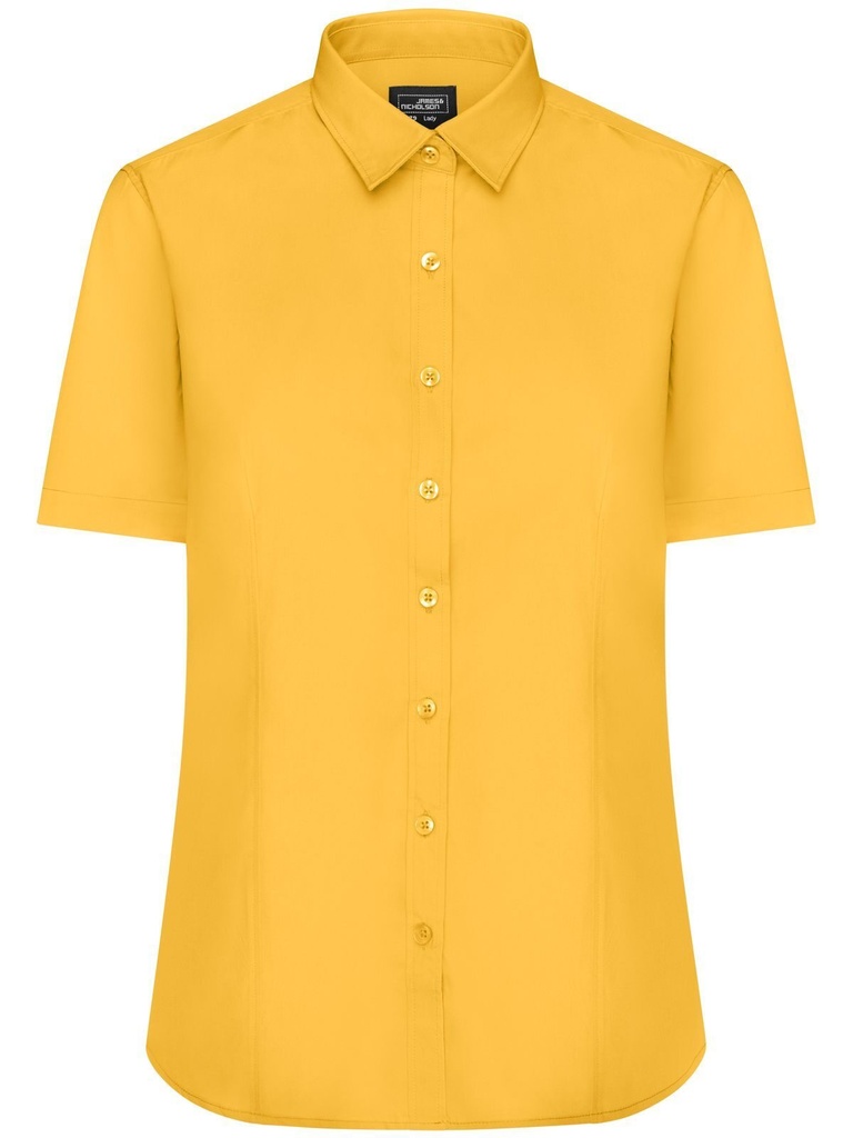 JAMES & NICHOLSON - Ladies' Shirt Shortsleeve Poplin (JN679)