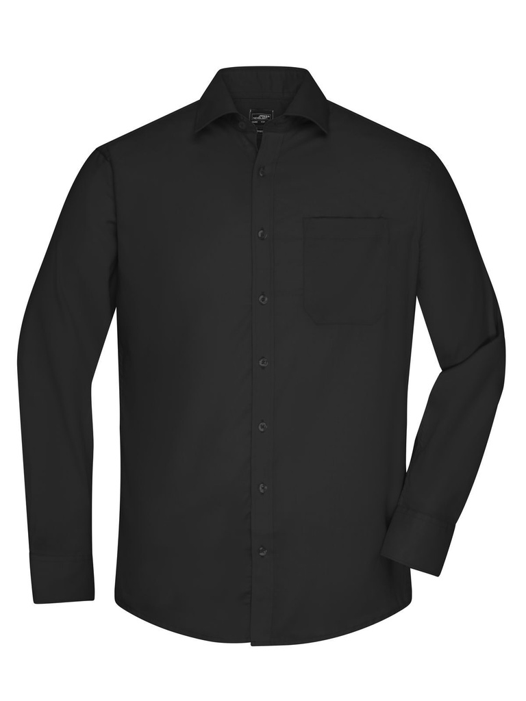 JAMES & NICHOLSON - Men's Shirt Longsleeve Micro-Twill (JN682)