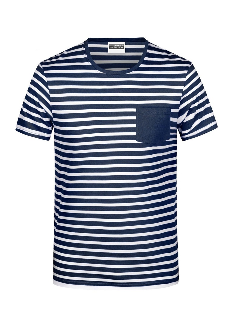 JAMES & NICHOLSON - Men's T-Shirt Striped (JN8028)