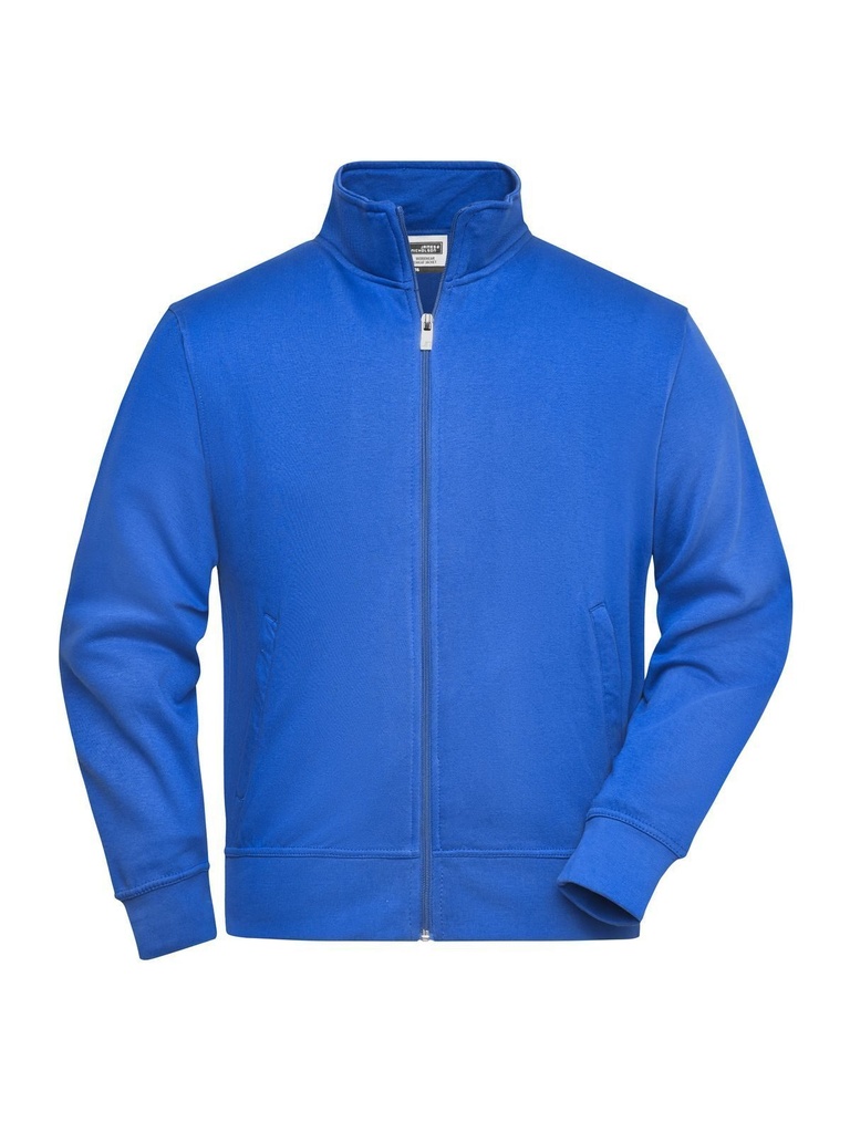 JAMES & NICHOLSON - Workwear Sweat Jacket (JN836)