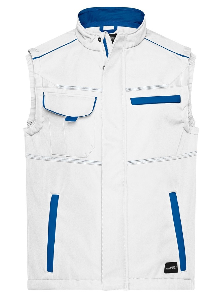 JAMES & NICHOLSON - Workwear Softshell Vest - Color (JN852)