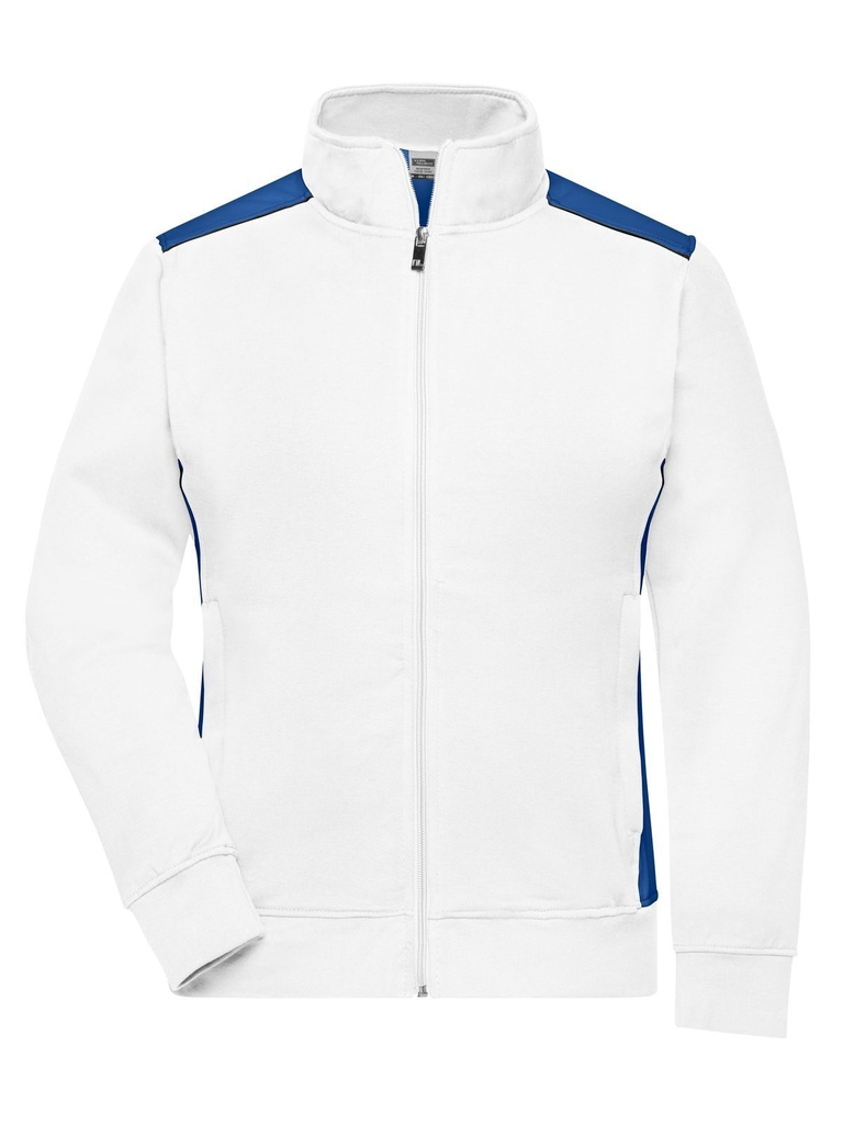 JAMES & NICHOLSON - Ladies' Workwear Sweat Jacket - Color (JN869)