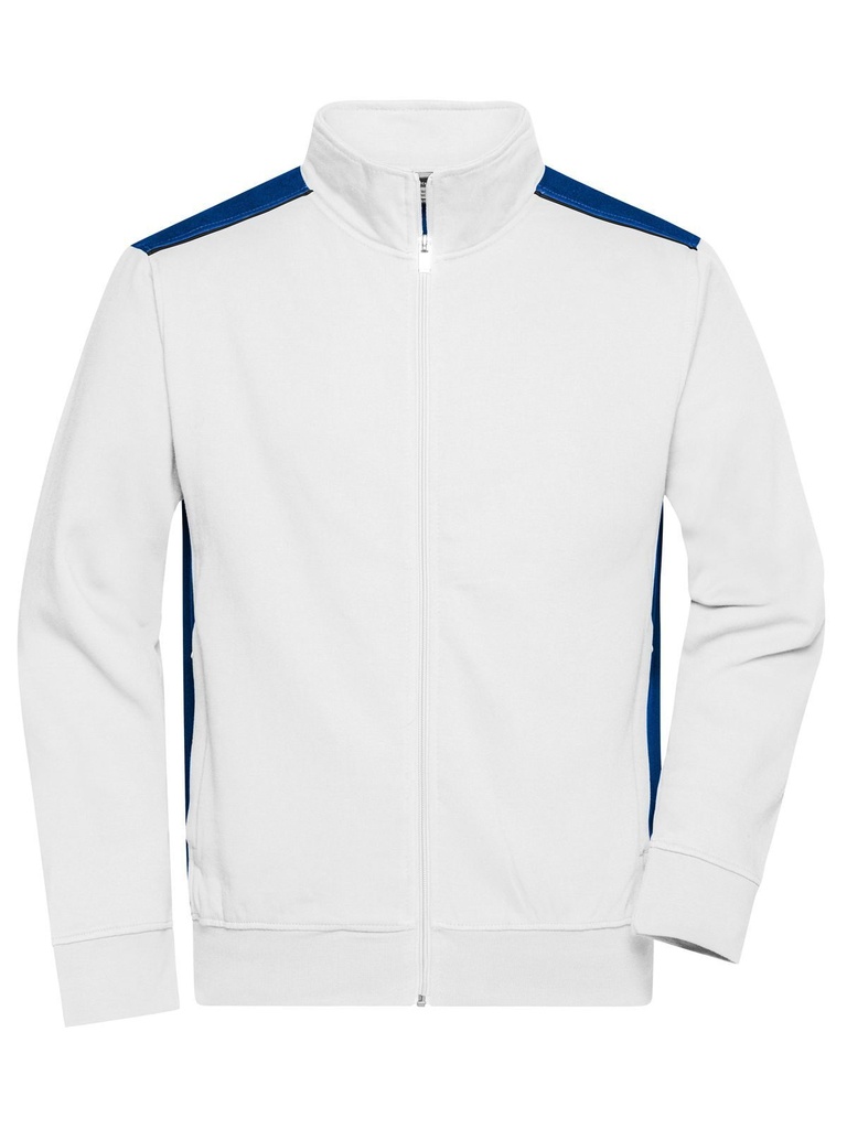 JAMES & NICHOLSON - Men's Workwear Sweat Jacket - Color (JN870)