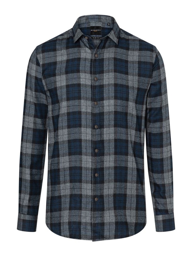 KARLOWSKY - Men's checked shirt Urban-Style (KBM8)