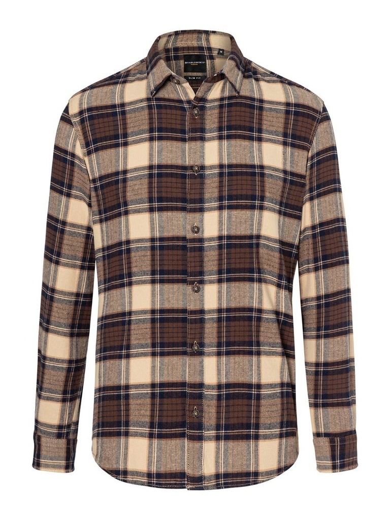 KARLOWSKY - Men's checked shirt Urban-Trend (KBM9)