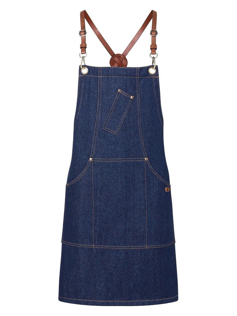 KARLOWSKY - Bib Apron Denim X-Style (KLS28)