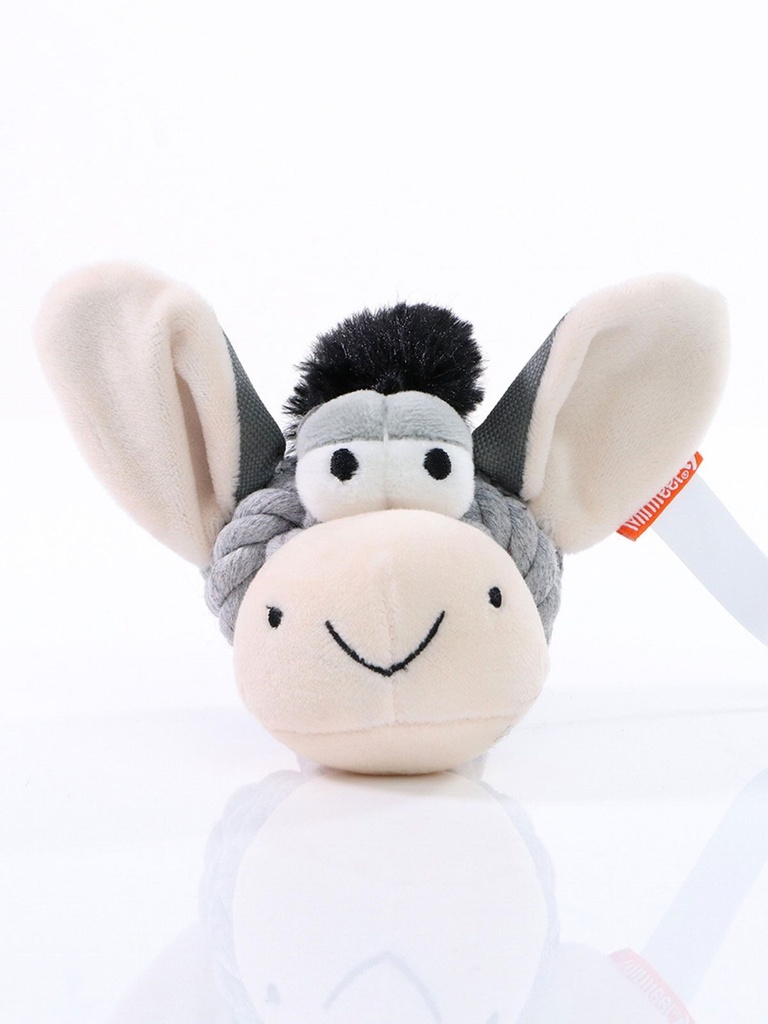 MBW - Dog toy knotted animal donkey (M170020)