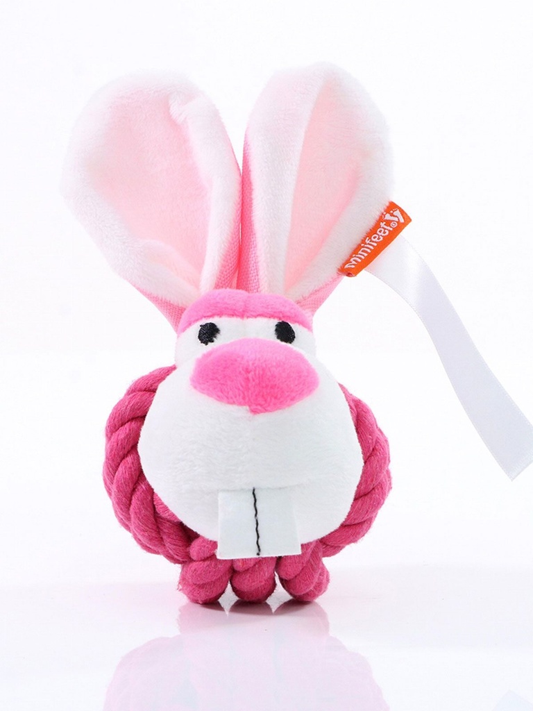 MBW - Dog toy knotted animal rabbit (M170021)