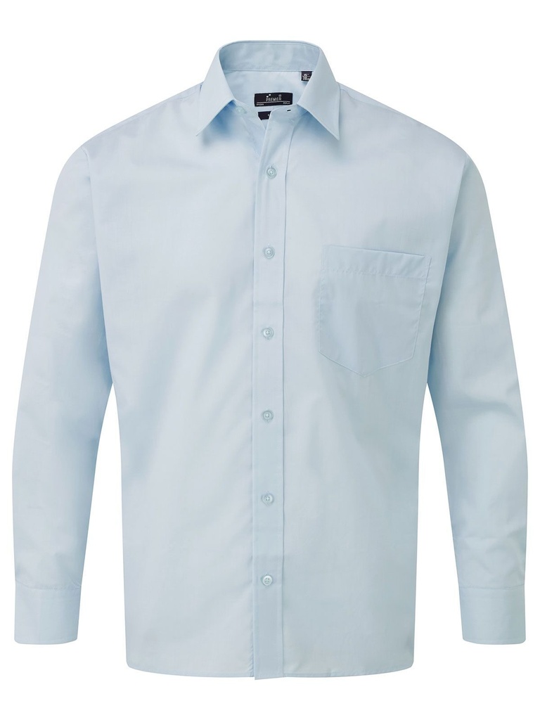 PREMIER - Men's Long Sleeve Poplin Shirt (PR200)