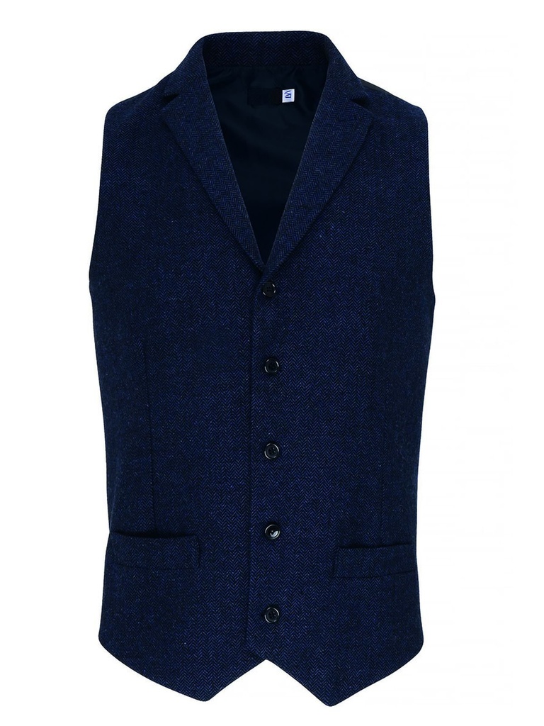 PREMIER - Men s Herringbone Waistcoat (PR625)