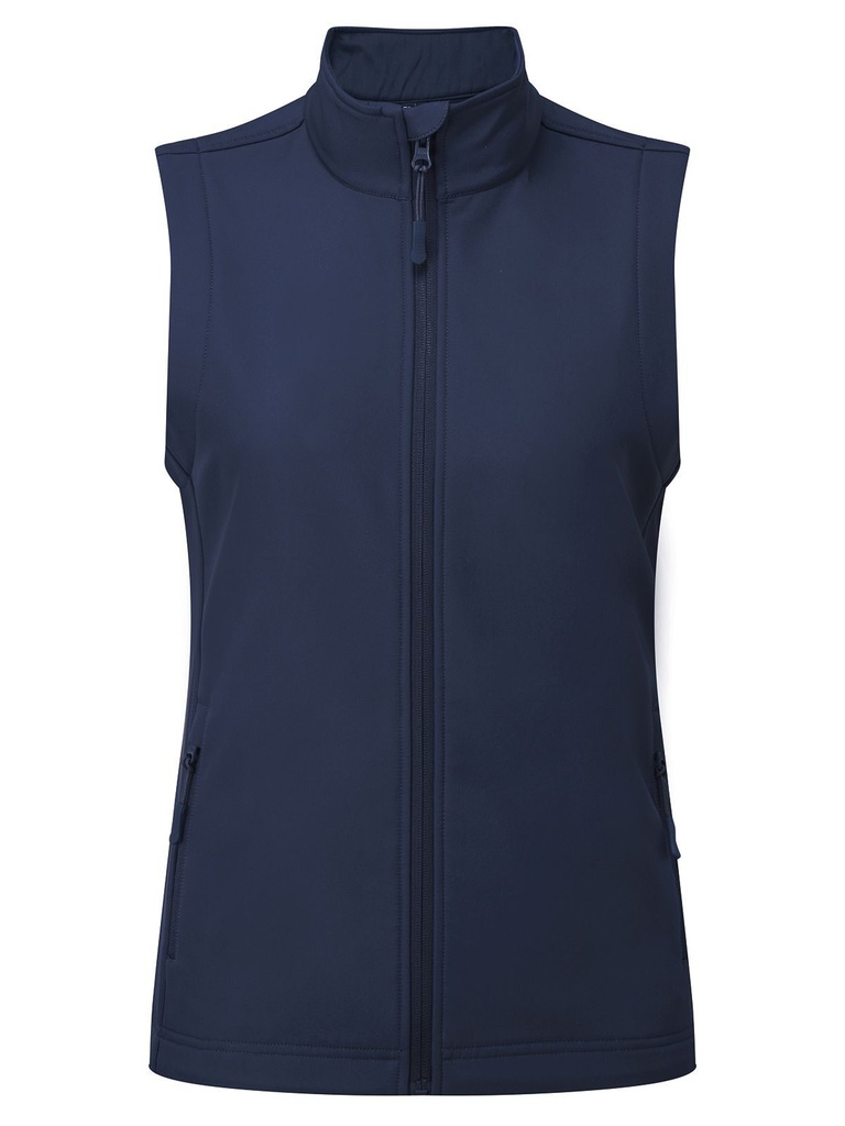 PREMIER - Women's Windchecker Printable & Recycled Softshell Gilet (PR816)