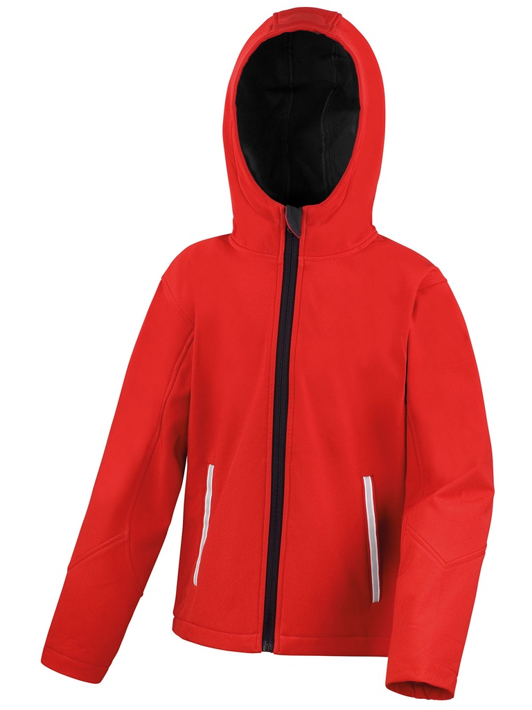 RESULT - Junior Hooded Soft Shell Jacket (RER224J)