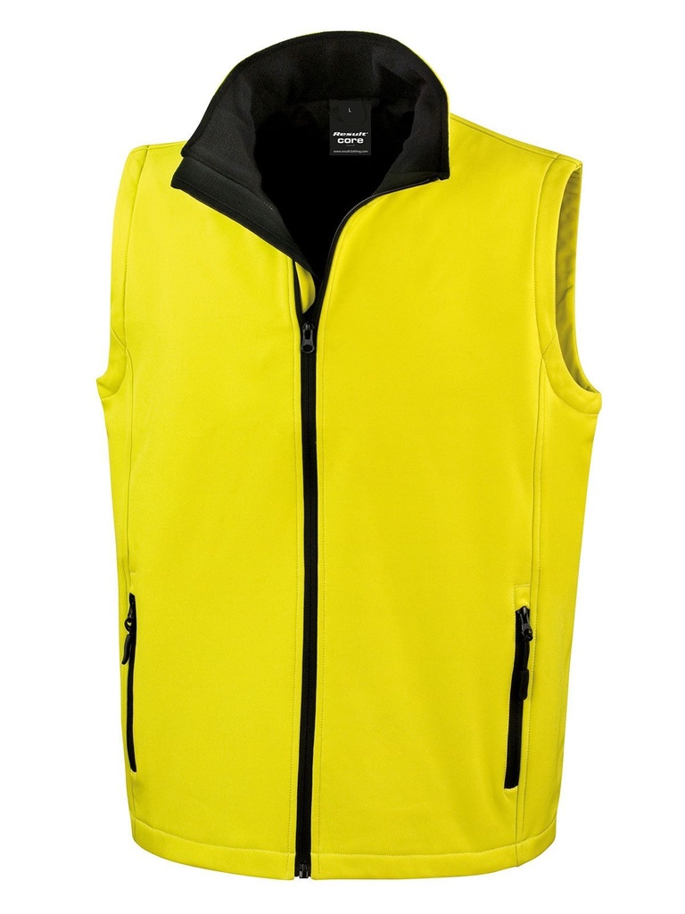 RESULT - Softshell bodywarmer stampabile (RER232M)