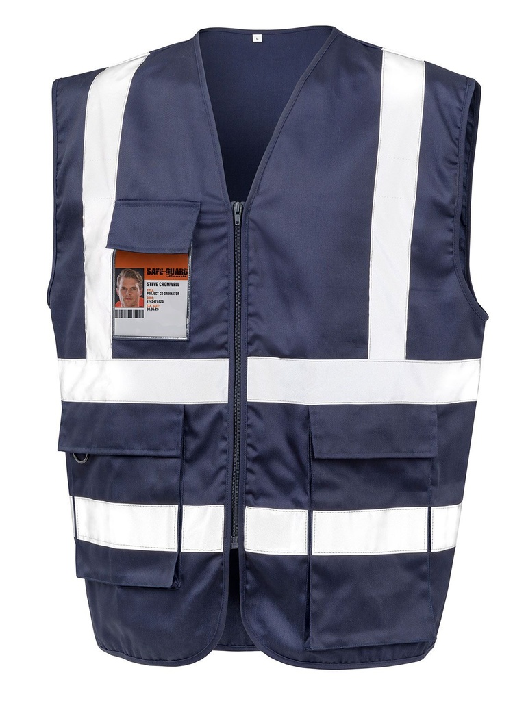 RESULT - Heavy Duty Polycotton Security Vest (RER477X)