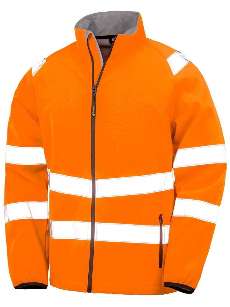 RESULT - Recycled printable safety softshell (RER505X)