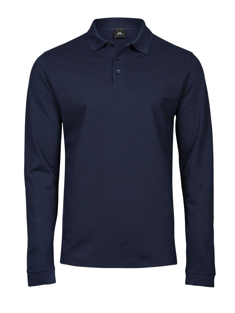 TEE JAYS - Luxury Stretch Long Sleeve Polo (TJ1406)