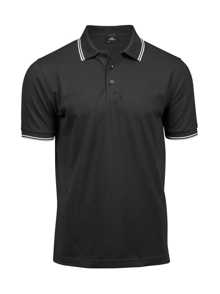 TEE JAYS - Luxury Stripe Stretch Polo (TJ1407)