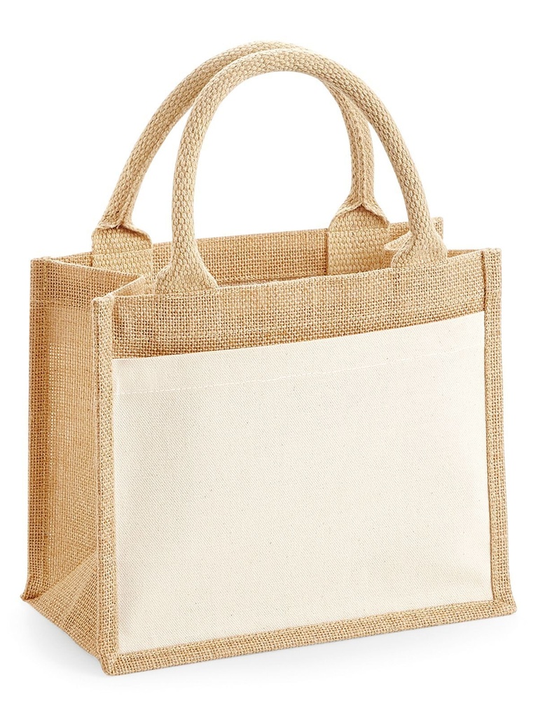 WESTFORD MILL - Cotton Pocket Jute Gift Bag (W425)