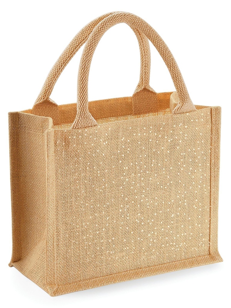 WESTFORD MILL - Shimmer Jute Mini Gift Bag (W431)