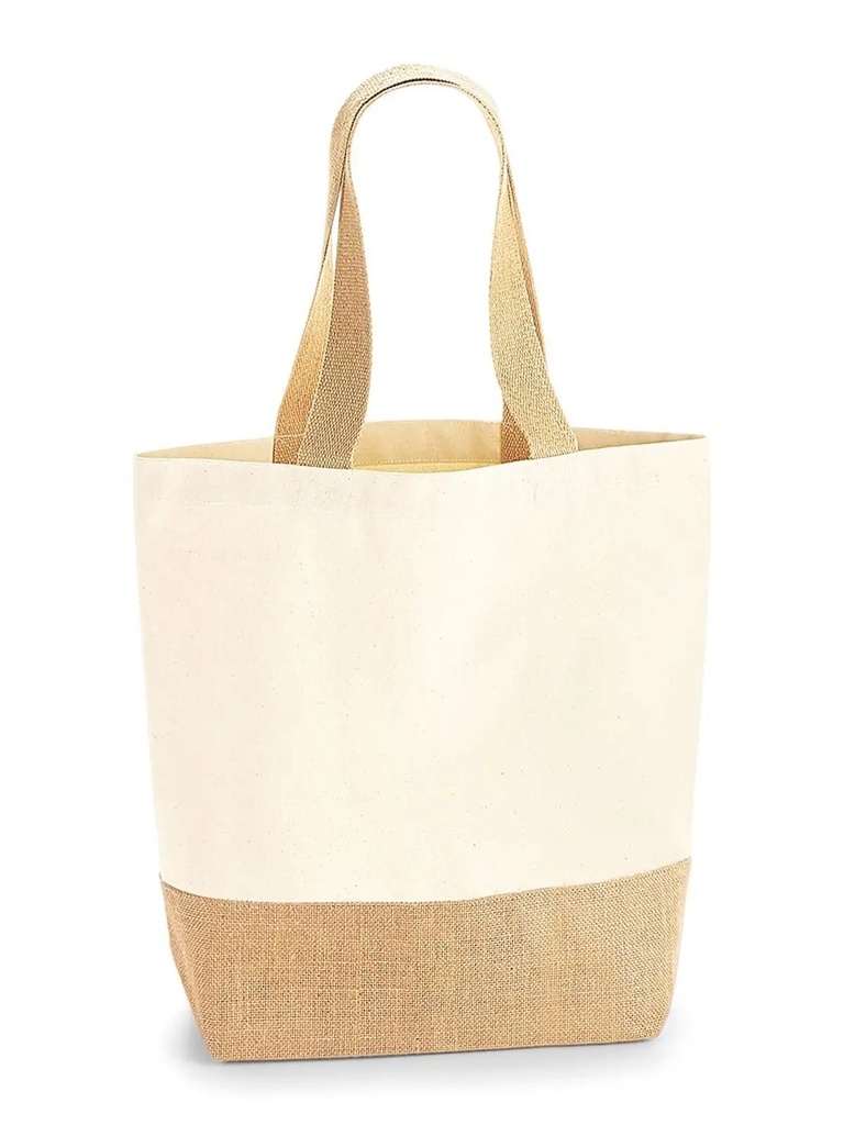 WESTFORD MILL - Jute Base Canvas Shopper (W450)