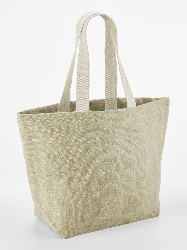 WESTFORD MILL - Soft Washed Jute Beach Bag (W466)