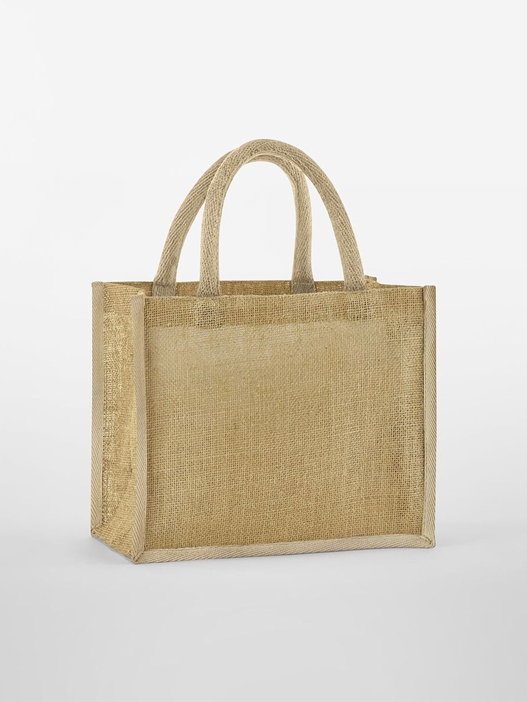 WESTFORD MILL - Natural Starched Jute Midi Tote (W473)