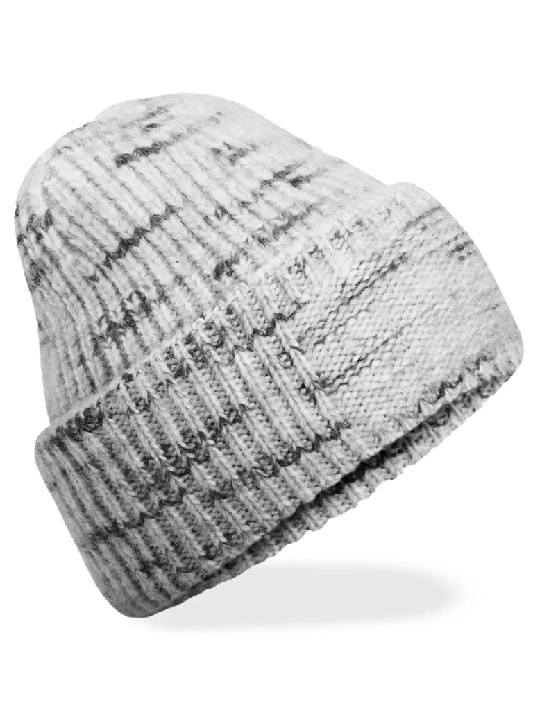 BEECHFIELD - Chunky Knitted Patch Beanie (B330R)