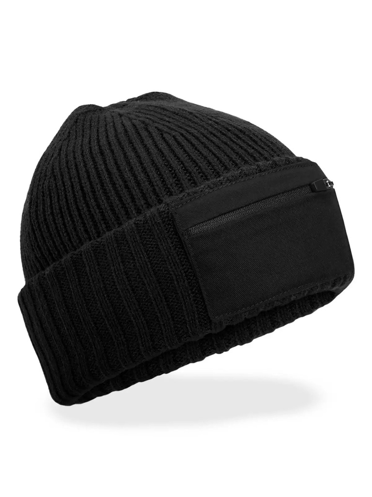 BEECHFIELD - Zip Patch Beanie (B334R)