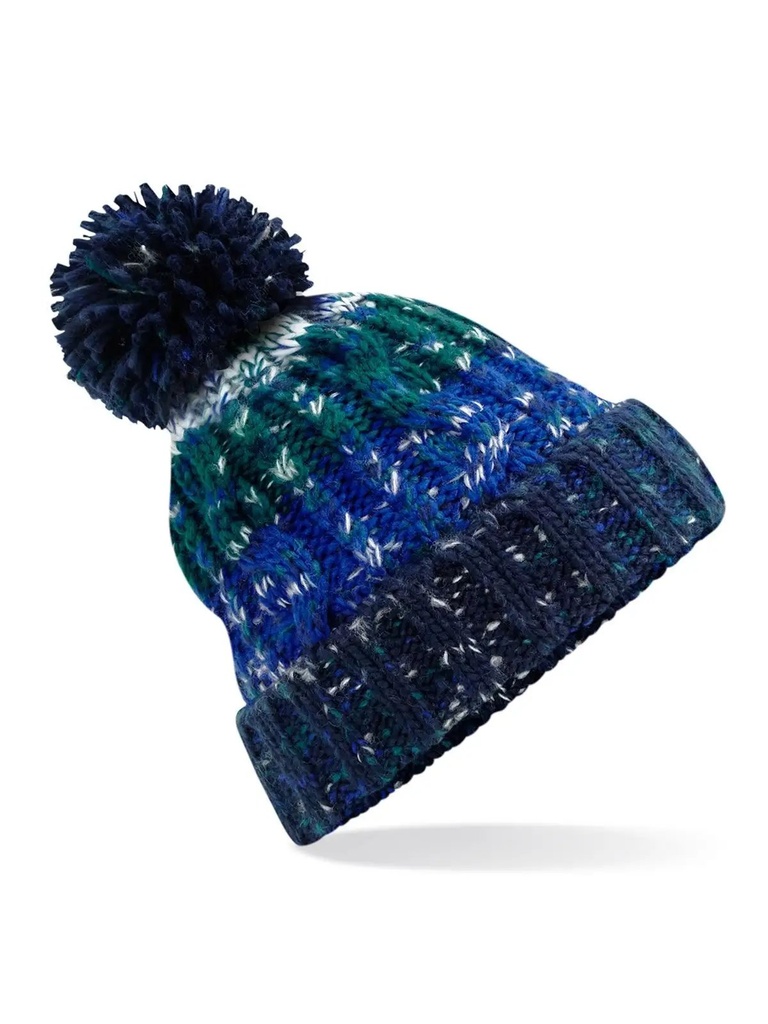 BEECHFIELD - Corkscrew Pom Pom Beanie (B486)