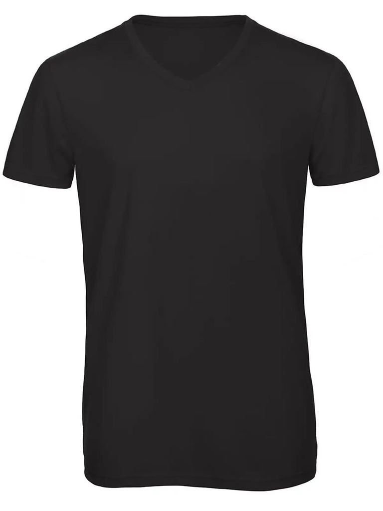 B&C COLLECTION - T-shirt V-neck Triblend Uomo (BCTM057)